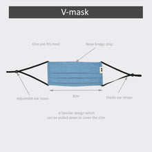 Load image into Gallery viewer, V-mask: Washable Face Mask