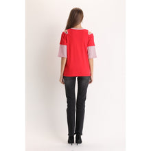 Load image into Gallery viewer, Zalia Trumpet Sleeves Tee
