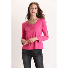 Load image into Gallery viewer, Pansy Long Sleeves Knit Top
