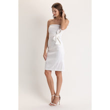 Load image into Gallery viewer, Casey Tube Satin Dress
