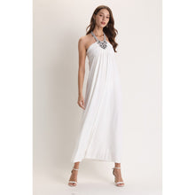 Load image into Gallery viewer, Athena Crystal Halter Dress
