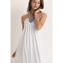 Load image into Gallery viewer, Athena Crystal Halter Dress
