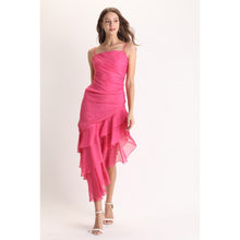 Load image into Gallery viewer, Hayley Asymmetrical Chiffon Dress
