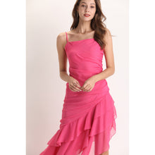 Load image into Gallery viewer, Hayley Asymmetrical Chiffon Dress
