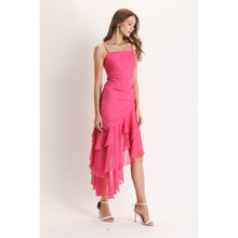 Load image into Gallery viewer, Hayley Asymmetrical Chiffon Dress
