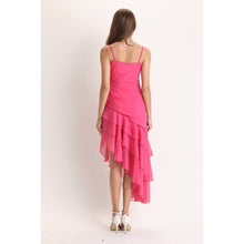 Load image into Gallery viewer, Hayley Asymmetrical Chiffon Dress
