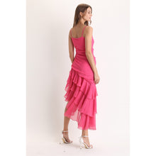 Load image into Gallery viewer, Hayley Asymmetrical Chiffon Dress
